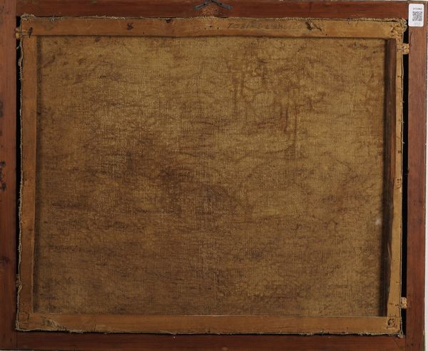 Scuola del XVIII secolo Lotta di Giacobbe con l'angelo  - Asta Antiquariato - Associazione Nazionale - Case d'Asta italiane