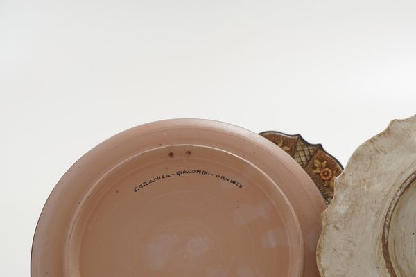 Quattro piatti, Orvieto, XX secolo  - Asta Antiquariato - Associazione Nazionale - Case d'Asta italiane