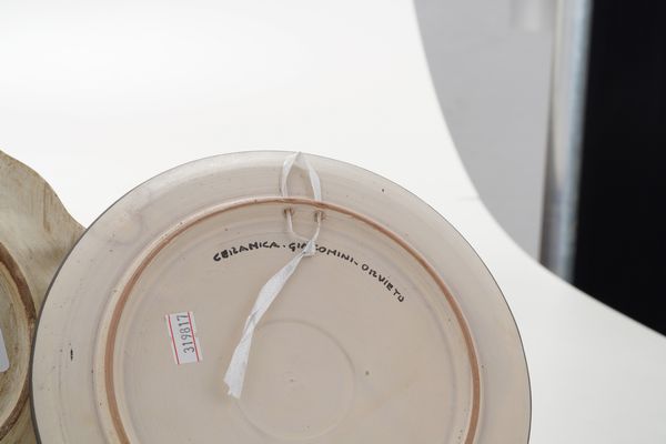 Quattro piatti, Orvieto, XX secolo  - Asta Antiquariato - Associazione Nazionale - Case d'Asta italiane