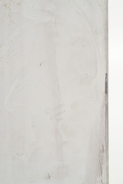 Placca in maiolica raffigurante Madonna in trono con Bambino  - Asta Antiquariato - Associazione Nazionale - Case d'Asta italiane