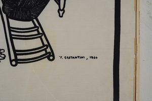 F. Costantini I banditi tragici<BR>Genova, Edizioni Galleria del deposito, 1964<BR>  - Asta Antiquariato - Associazione Nazionale - Case d'Asta italiane