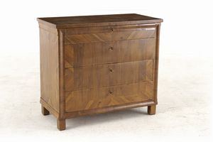 Cassettone lastronato. XIX secolo  - Asta Antiquariato - Associazione Nazionale - Case d'Asta italiane