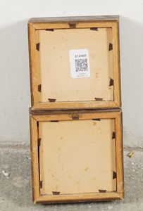 Coppia di placchette con segni zodiacali  - Asta Antiquariato - Associazione Nazionale - Case d'Asta italiane