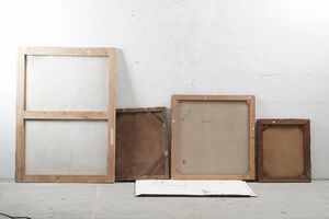 Quattro dipinti in stile antico  - Asta Antiquariato - Associazione Nazionale - Case d'Asta italiane