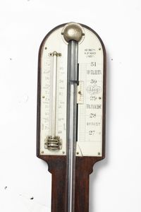 Barometro in legno. Londra, XX secolo  - Asta Antiquariato - Associazione Nazionale - Case d'Asta italiane