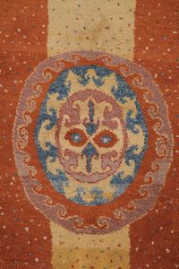Tappeto Amrapur, India fine XX secolo  - Asta Antiquariato - Associazione Nazionale - Case d'Asta italiane