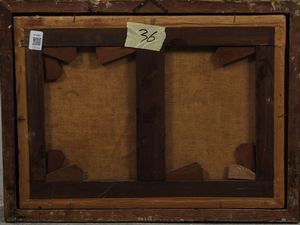 Scuola del XVII secolo Ercole al bivio  - Asta Antiquariato - Associazione Nazionale - Case d'Asta italiane