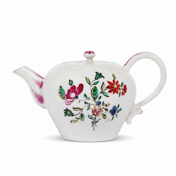 TEIERA, VENETO, MANIFATTURA COZZI O ANTONIBON, 1770 CIRCA  - Asta CERAMICA. MAIOLICHE E PORCELLANE DAL RINASCIMENTO ALL'OTTOCENTO - Associazione Nazionale - Case d'Asta italiane