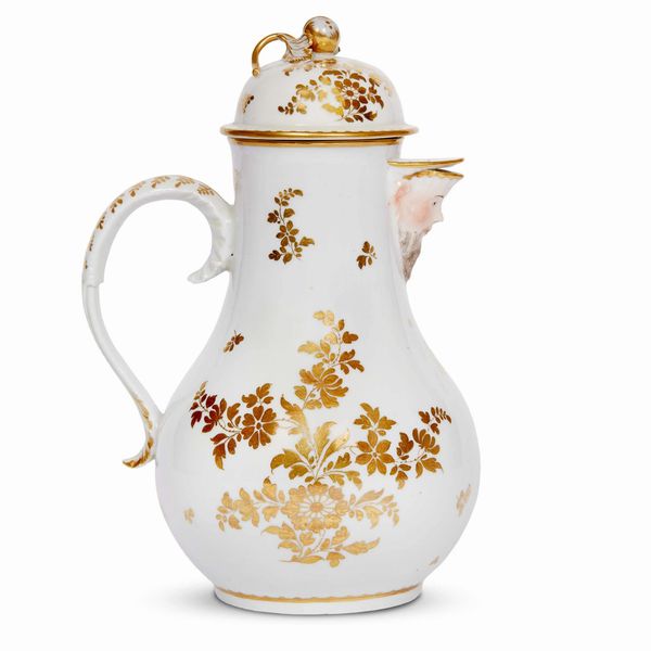 CAFFETTIERA, VENEZIA, MANIFATTURA COZZI, 1765-1770  - Asta CERAMICA. MAIOLICHE E PORCELLANE DAL RINASCIMENTO ALL'OTTOCENTO - Associazione Nazionale - Case d'Asta italiane