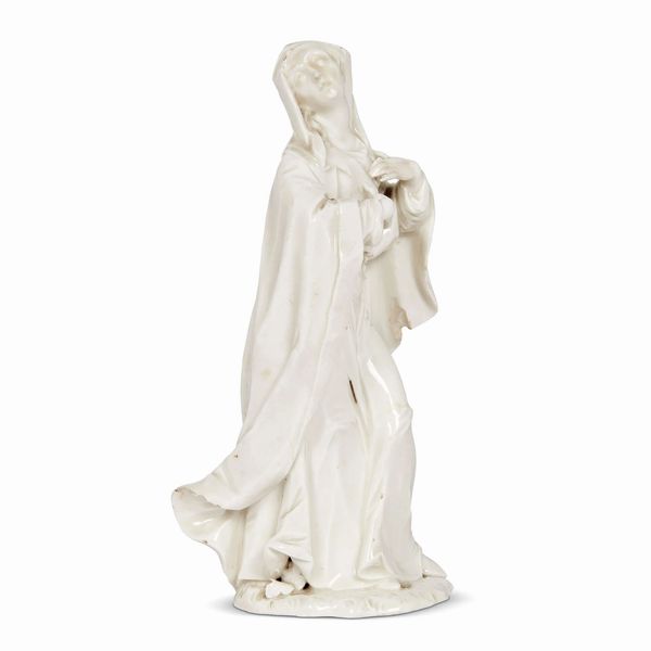 FIGURA, GERMANIA, MANIFATTURA DI NYMPHENBURG, FRANZ ANTON BUSTELLI, 1759 CIRCA  - Asta CERAMICA. MAIOLICHE E PORCELLANE DAL RINASCIMENTO ALL'OTTOCENTO - Associazione Nazionale - Case d'Asta italiane