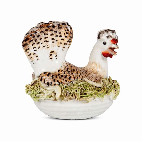 PICCOLA FARAONA, MANIFATTURA DI MEISSEN, 1730 CIRCA  - Asta CERAMICA. MAIOLICHE E PORCELLANE DAL RINASCIMENTO ALL'OTTOCENTO - Associazione Nazionale - Case d'Asta italiane