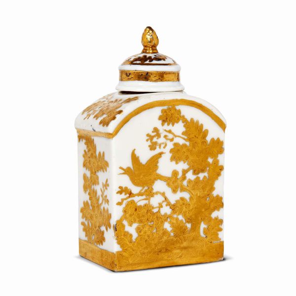 PORTA-THE, MANIFATTURA DI MEISSEN, 1774-1813  - Asta CERAMICA. MAIOLICHE E PORCELLANE DAL RINASCIMENTO ALL'OTTOCENTO - Associazione Nazionale - Case d'Asta italiane