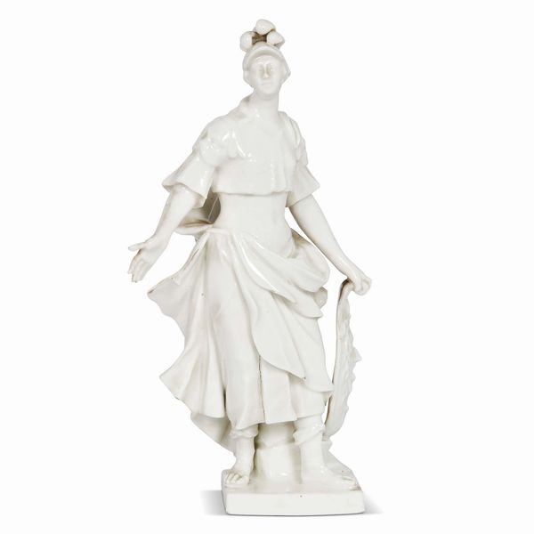 FIGURA, VIENNA, 1760 CIRCA  - Asta CERAMICA. MAIOLICHE E PORCELLANE DAL RINASCIMENTO ALL'OTTOCENTO - Associazione Nazionale - Case d'Asta italiane