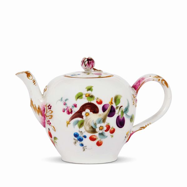TEIERA, MEISSEN, 1763-1774 CIRCA  - Asta CERAMICA. MAIOLICHE E PORCELLANE DAL RINASCIMENTO ALL'OTTOCENTO - Associazione Nazionale - Case d'Asta italiane
