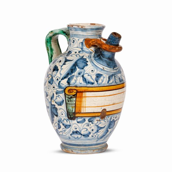 VERSATOIO, MONTELUPO, 1620 CIRCA  - Asta CERAMICA. MAIOLICHE E PORCELLANE DAL RINASCIMENTO ALL'OTTOCENTO - Associazione Nazionale - Case d'Asta italiane