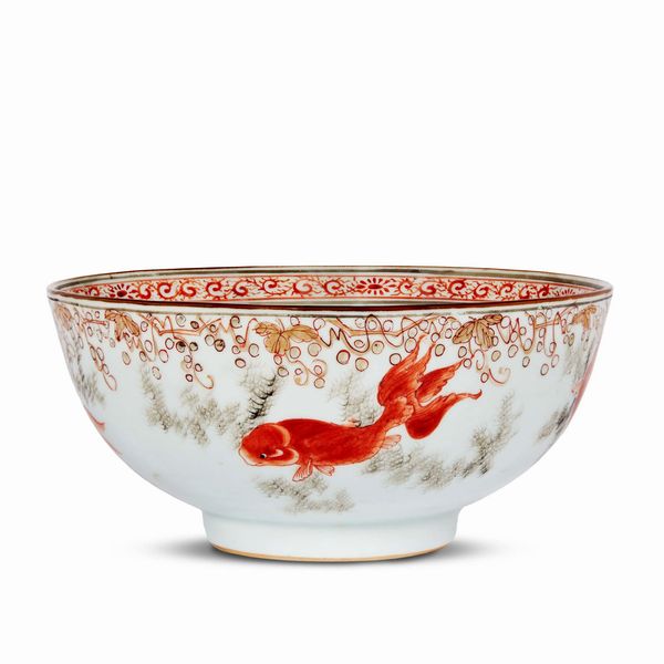 TRE CIOTOLE, CINA, SECOLO XVIII/XIX  - Asta CERAMICA. MAIOLICHE E PORCELLANE DAL RINASCIMENTO ALL'OTTOCENTO - Associazione Nazionale - Case d'Asta italiane