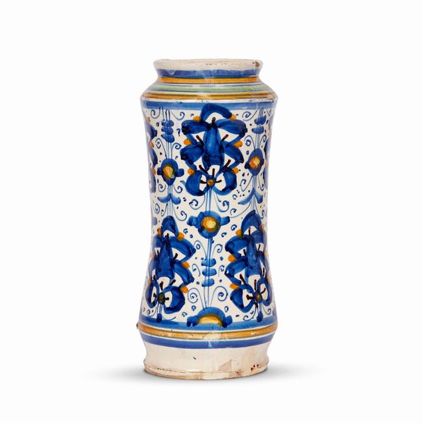 ALBARELLO, MONTELUPO, SECONDA METÀ SECOLO XVI  - Asta CERAMICA. MAIOLICHE E PORCELLANE DAL RINASCIMENTO ALL'OTTOCENTO - Associazione Nazionale - Case d'Asta italiane