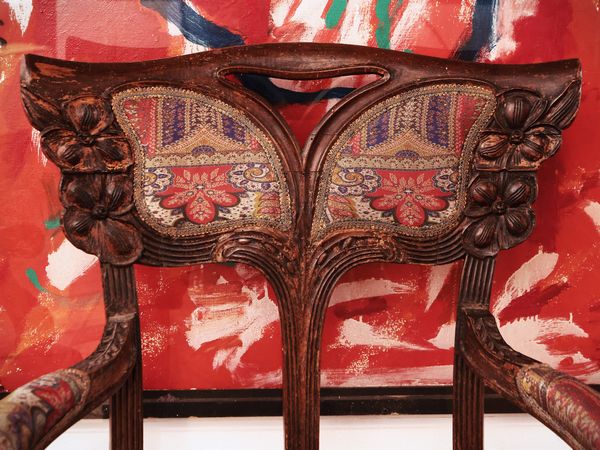 Coppia di poltrone di gusto Art Nouveau  - Asta La casa moderna - Associazione Nazionale - Case d'Asta italiane