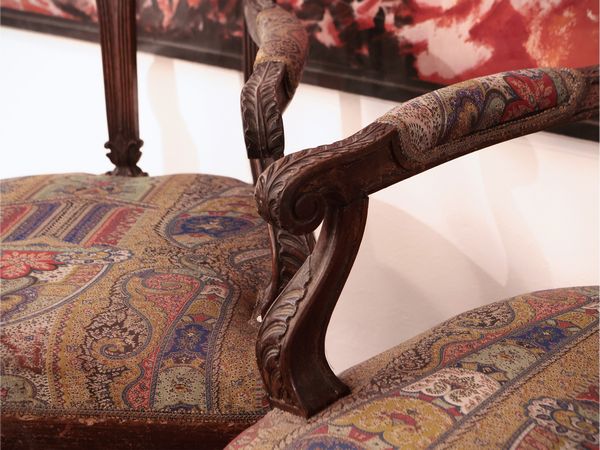 Coppia di poltrone di gusto Art Nouveau  - Asta La casa moderna - Associazione Nazionale - Case d'Asta italiane