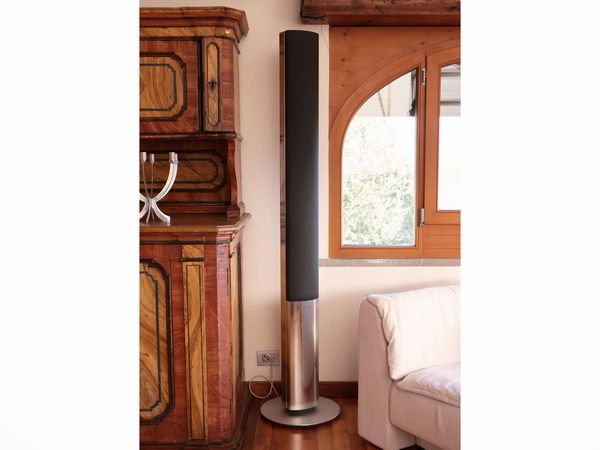Due altoparlanti stereo Beolab 1 Silver, Jacob Jansen per Bang & Olufsen  - Asta La casa moderna - Associazione Nazionale - Case d'Asta italiane