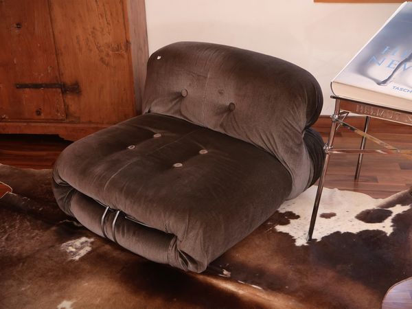 AFRA E TOBIA SCARPA : Poltrona Soriana 944  - Asta La casa moderna - Associazione Nazionale - Case d'Asta italiane