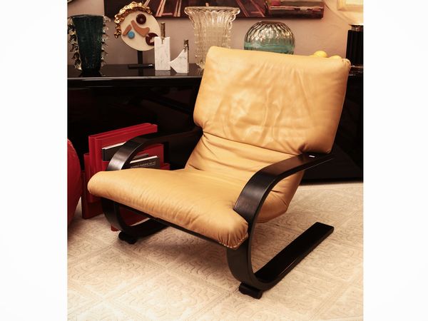 Coppia di poltrone Saymon, Carlo Berruti per Creazioni Damber  - Asta La casa moderna - Associazione Nazionale - Case d'Asta italiane