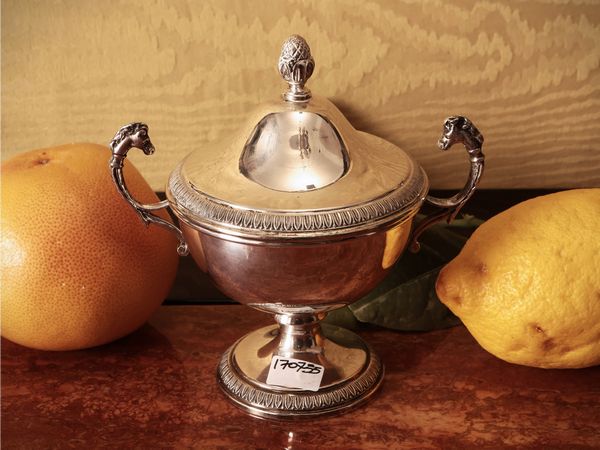 Zuccheriera in argento  - Asta La casa moderna - Associazione Nazionale - Case d'Asta italiane