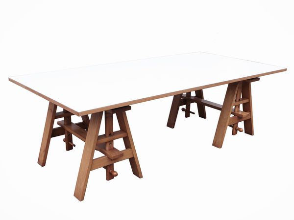 Tavolo Leonardo, Achille & Piergiacomo Catiglioni per Zanotta  - Asta La casa moderna - Associazione Nazionale - Case d'Asta italiane