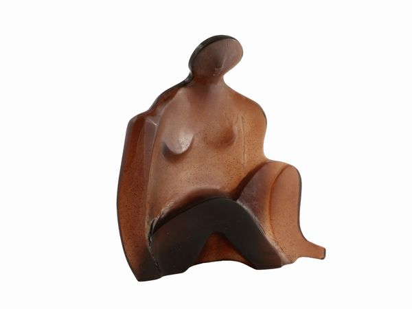 Scultura in vetro, Jean-Pierre Demarchi per DAUM  - Asta La casa moderna - Associazione Nazionale - Case d'Asta italiane