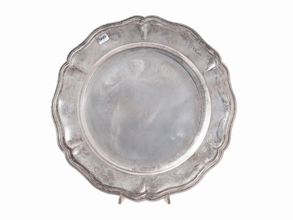 Vassoio centrotavola in argento  - Asta La casa moderna - Associazione Nazionale - Case d'Asta italiane
