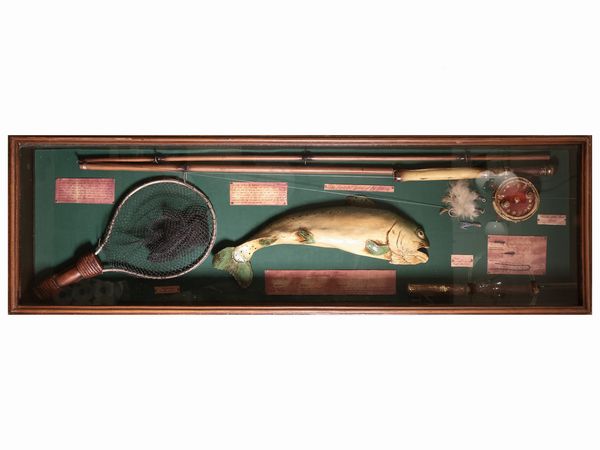 Teca eclettica in legno  - Asta La casa moderna - Associazione Nazionale - Case d'Asta italiane