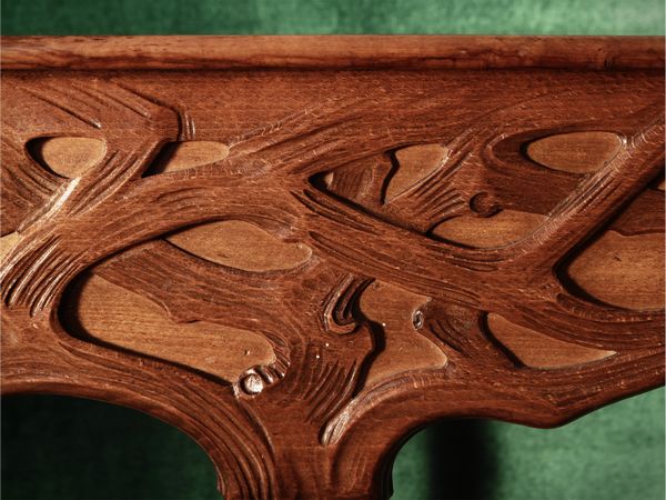 Émile Gallé : Quattro tavolini a nido  - Asta La casa moderna - Associazione Nazionale - Case d'Asta italiane