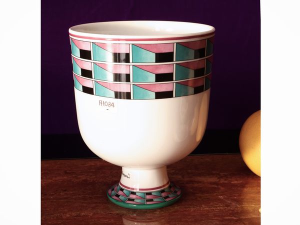 Cachepot in porcellana, Richard Ginori da Gi Ponti  - Asta La casa moderna - Associazione Nazionale - Case d'Asta italiane