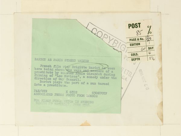 Ritratti di Brigitte Bardot  - Asta La casa moderna - Associazione Nazionale - Case d'Asta italiane