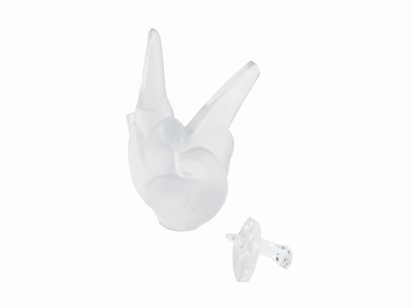 Vaso Sylvie in cristallo, Lalique  - Asta La casa moderna - Associazione Nazionale - Case d'Asta italiane