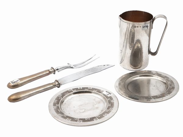 Lotto di argenteria per la tavola  - Asta La casa moderna - Associazione Nazionale - Case d'Asta italiane