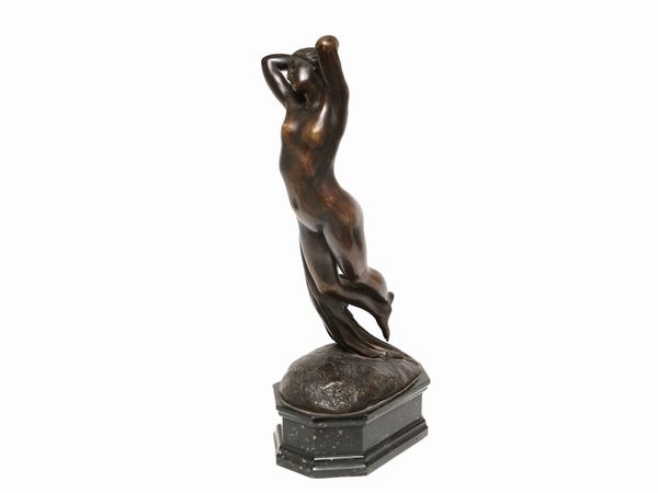 Joseph Michel-Ange Pollet : Une Heure de la Nuit o L'Eveil  - Asta La casa moderna - Associazione Nazionale - Case d'Asta italiane