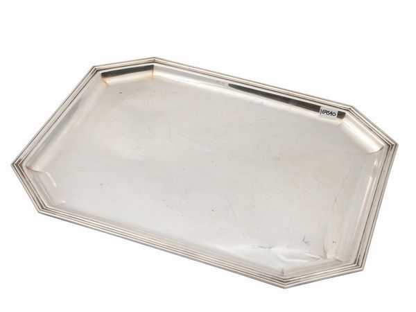 Vassoio in argento  - Asta La casa moderna - Associazione Nazionale - Case d'Asta italiane