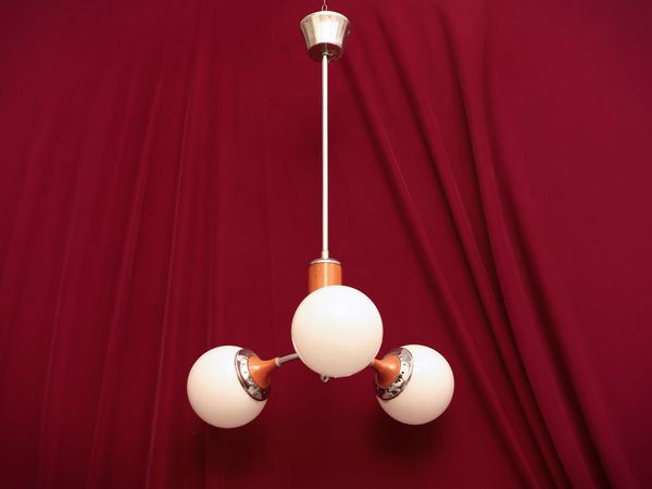 Piccolo lampadario. Targetti  - Asta La casa moderna - Associazione Nazionale - Case d'Asta italiane