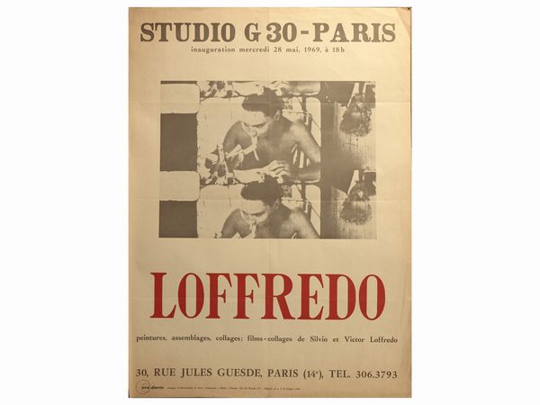 Tre manifesti pubblicitari  - Asta La casa moderna - Associazione Nazionale - Case d'Asta italiane