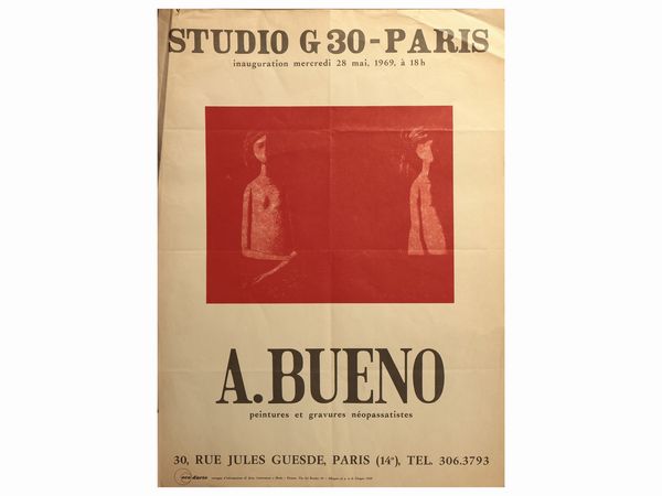 Tre manifesti pubblicitari  - Asta La casa moderna - Associazione Nazionale - Case d'Asta italiane