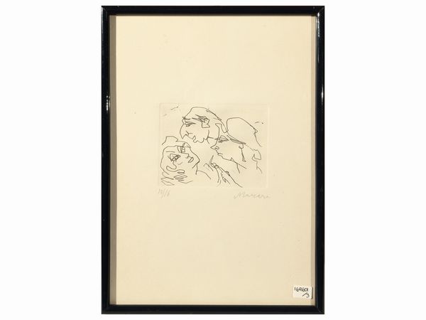 MINO MACCARI : Personaggi  - Asta La casa moderna - Associazione Nazionale - Case d'Asta italiane