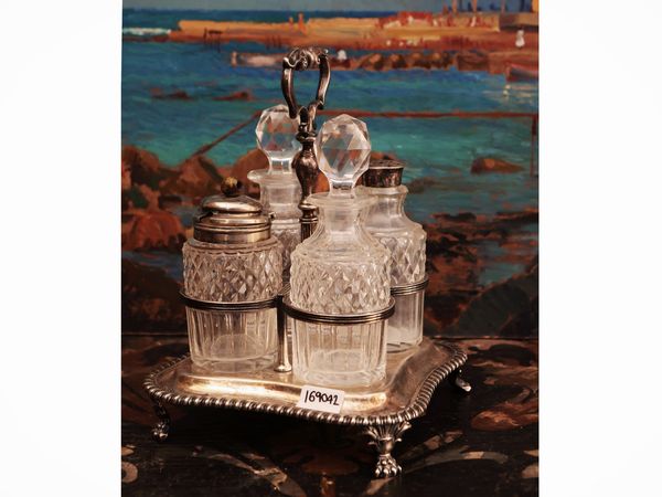 Cruet in argento  - Asta La casa moderna - Associazione Nazionale - Case d'Asta italiane