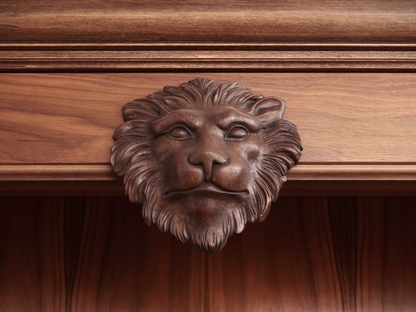 Grande libreria a giorno in satinwood  - Asta La casa moderna - Associazione Nazionale - Case d'Asta italiane