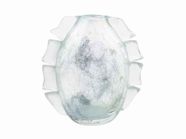 Vaso della serie Crepuscolo Barovier & Toso (attribuito)  - Asta La casa moderna - Associazione Nazionale - Case d'Asta italiane