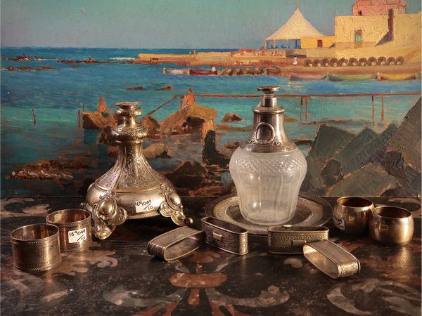 Lotto di argenteria d'epoca  - Asta La casa moderna - Associazione Nazionale - Case d'Asta italiane