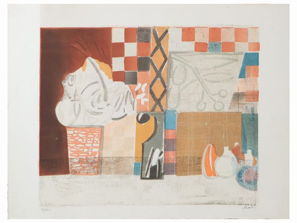 BRUNO SAETTI : Nudo e Natura Morta  - Asta La casa moderna - Associazione Nazionale - Case d'Asta italiane