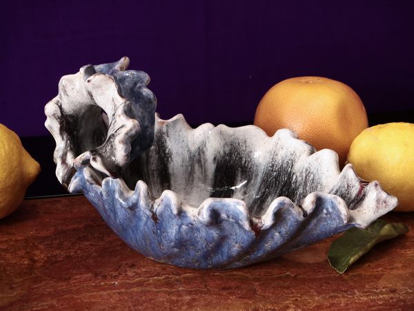 Marcello Fantoni : Cachepot in terracotta smaltata  - Asta La casa moderna - Associazione Nazionale - Case d'Asta italiane