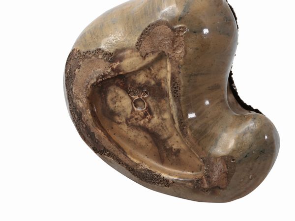 Vaschetta in gres e argento  - Asta La casa moderna - Associazione Nazionale - Case d'Asta italiane