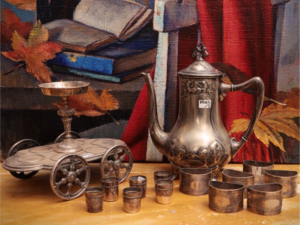 Curiosit in metallo argentato WMF  - Asta La casa moderna - Associazione Nazionale - Case d'Asta italiane